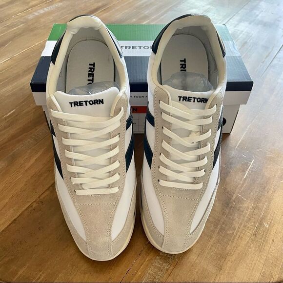 Brand New Tretorn Rawlins 2.0 Lace-Up Jogging Sneakers sz 9 Sweden - Picture 8 of 12